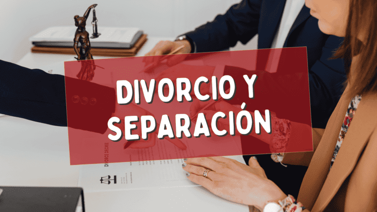 Divorcio y separación