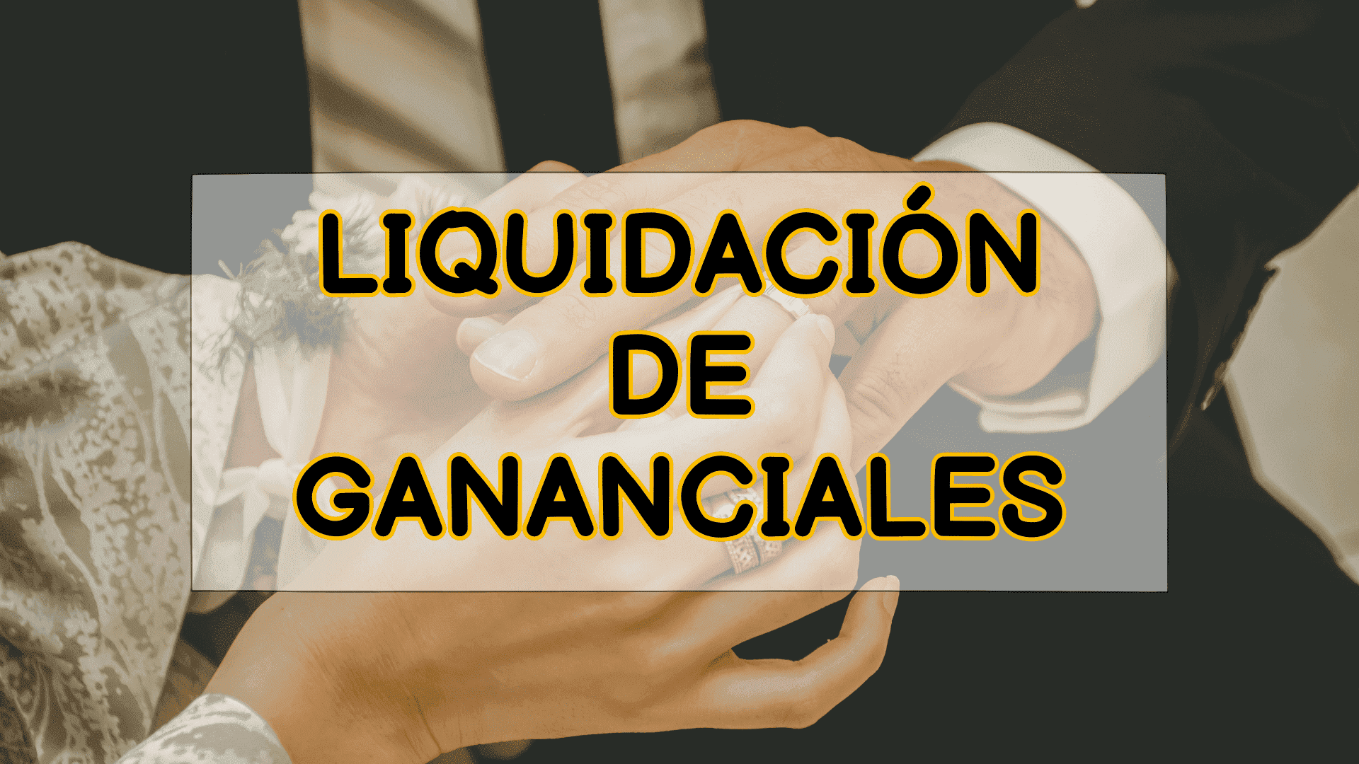 Liquidación de gananciales